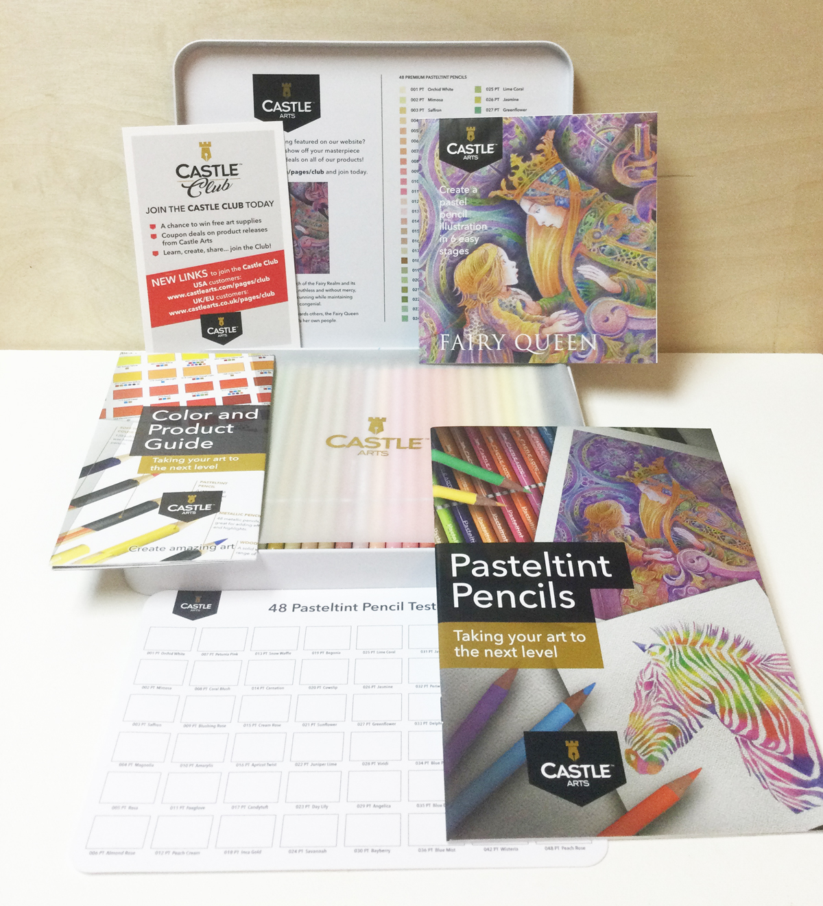 Tri-Tone Workbook  Castle Arts™ Soft Touch & Pasteltint Colored